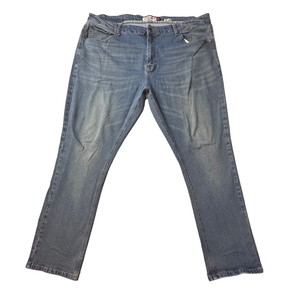 Hudson & Barrow Jeans Mens 44x30 Blue Slim Stretch Denim Pants Medium Wash Pants